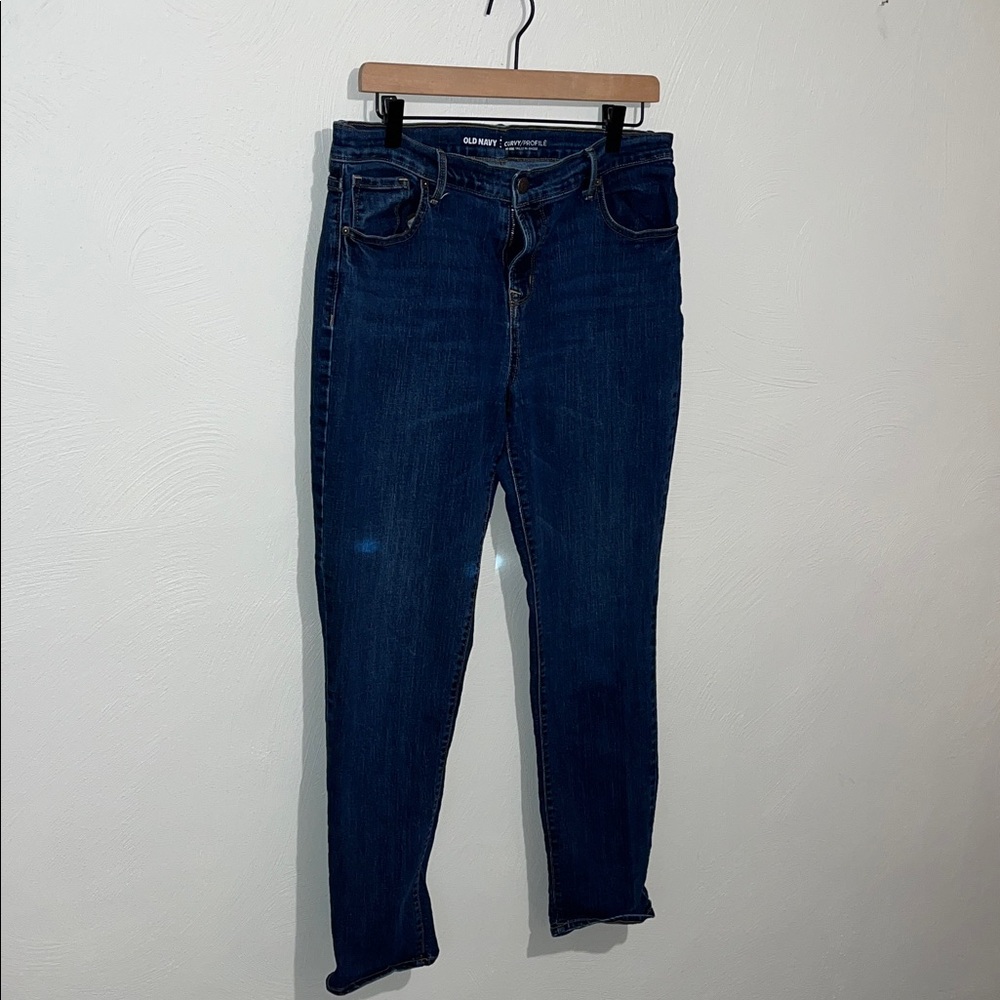 Old Navy Dark Blue Women's Skinny Jeans